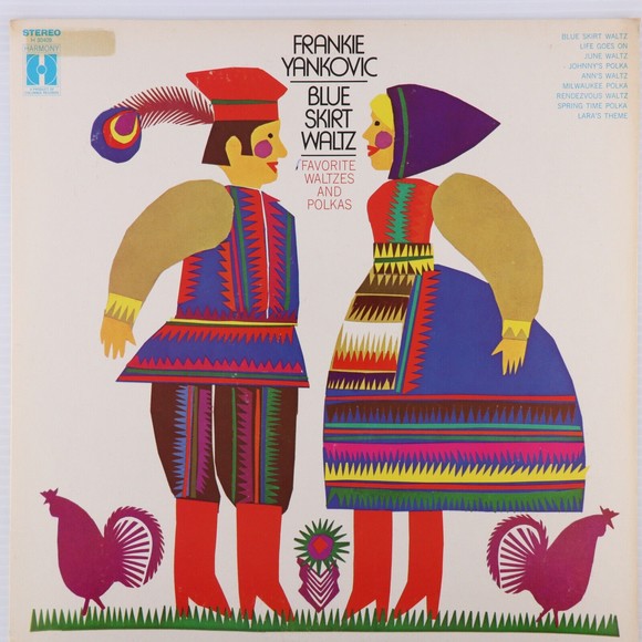 Frankie Yankovic Blue Skirt Waltz (Favourite Waltzes & Polkas) LP Record H 30409 - Picture 1 of 15